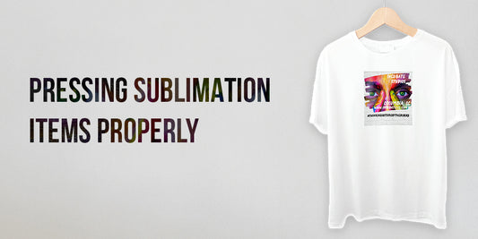 Properly Press Sublimation Items