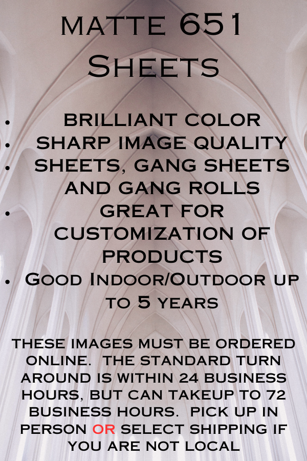 From Scratch Matte 651 Sheets