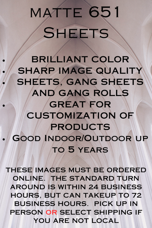 Already Created Matte 651 Rolls