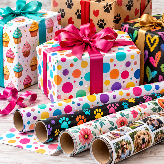 Custom Wrapping Paper From Scratch