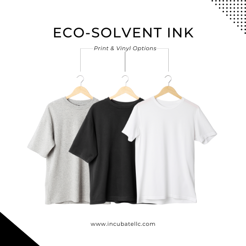 Eco-Solvent Glossy White HTV Prints